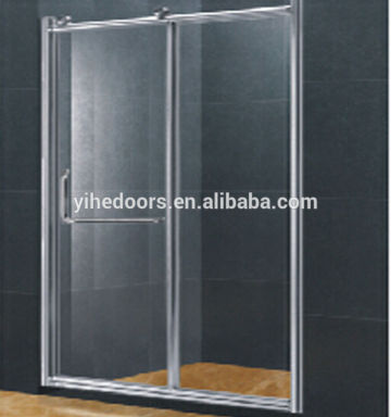 Aluminum parts shower sliding door