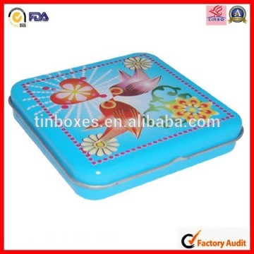 packaging square small nest tin box