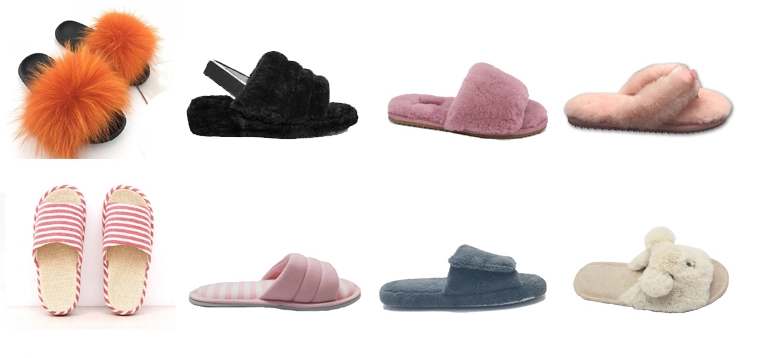 Custom non slip flat bottom slippers Custom non slip flat bottom slippers