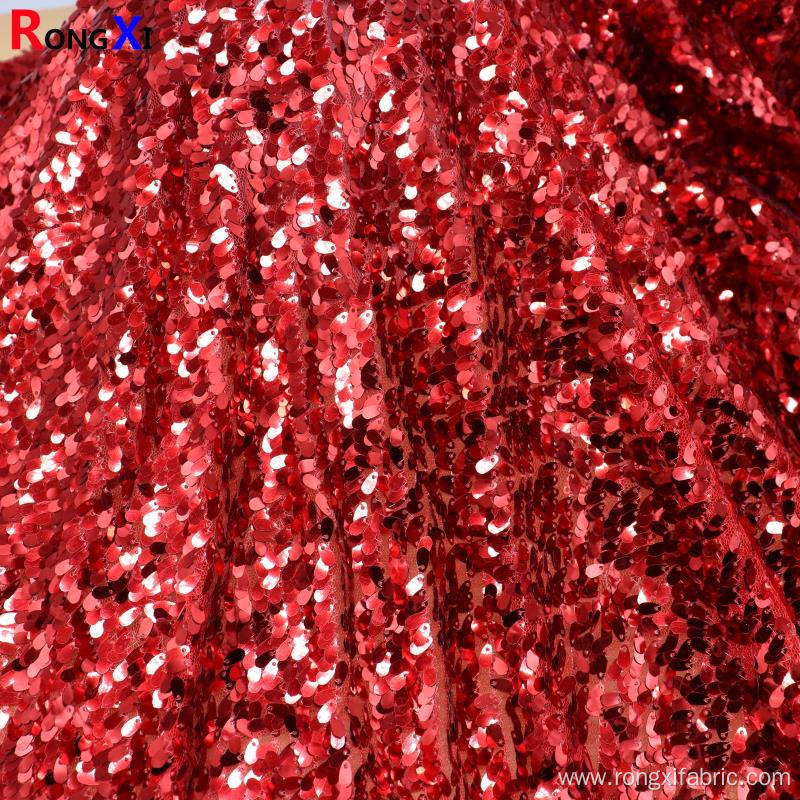 New Design Sequin Stretch Fabric