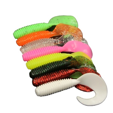 Wholesale Plastic Lures: Pasca Soft Grubs, Maggot, and Luminous Glow-in-Dark Fishing Baits for Trout