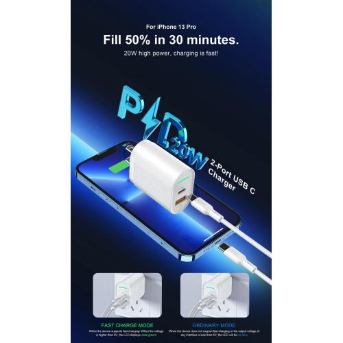 PD 20W Super Fast charging mobile phone charger