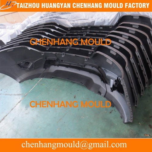 Mould making front bumpers injection moulded