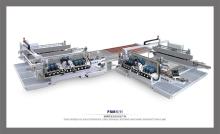 FSM SERIES GLASS STRAIGHT LINE DOUBLE EDGING MACHINE PRODUCTION LINE