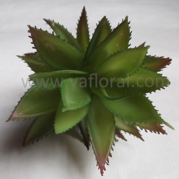 Yafloral green artificial plant real touch large succulent plants outdoor plants