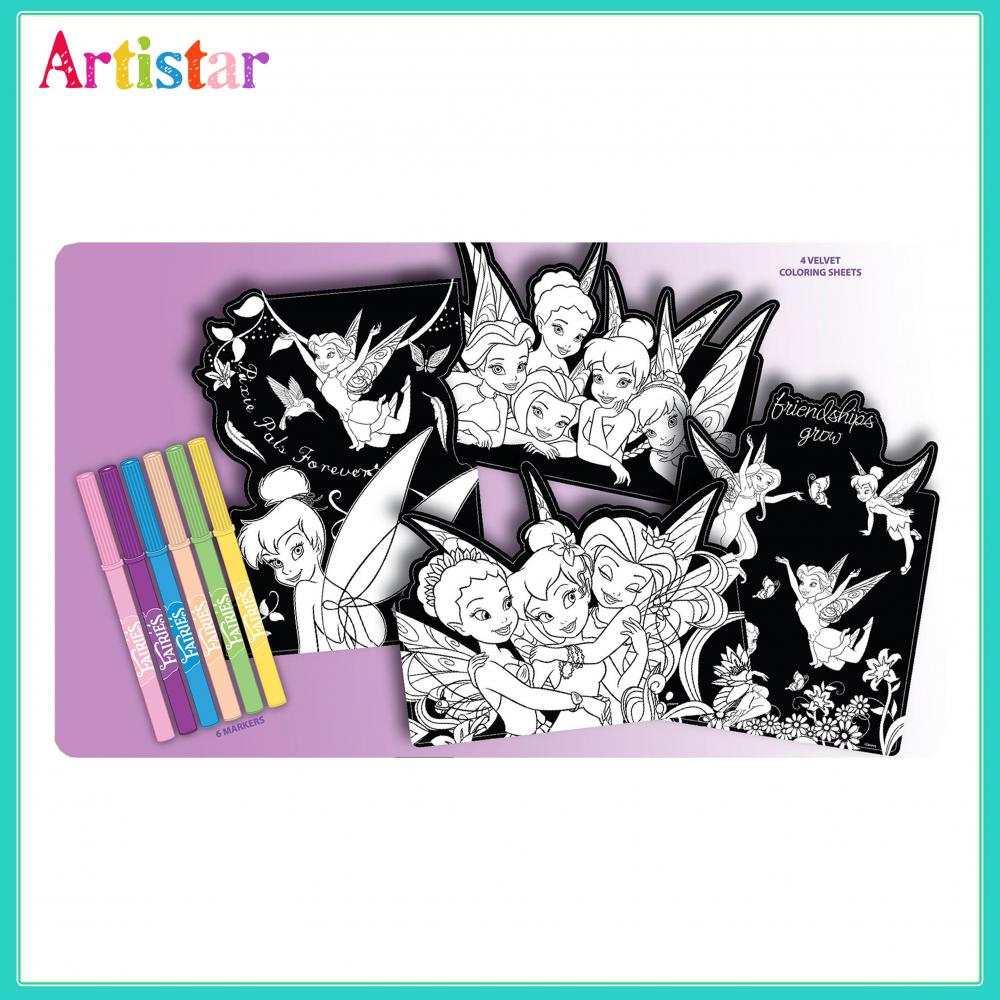 Disney Fairies Colouring Set 01