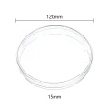 Sterile Round Petri Dish 120x15 mm, 4 Vents