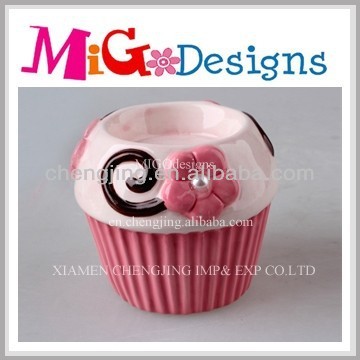 lovely cupcale candle holder ceramic cupcake candle holder