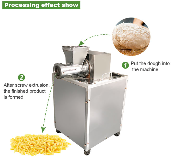 Macaroni Pasta Making Machine Hollow Tube Noodles Forming Machine Macaroni Pasta Maker