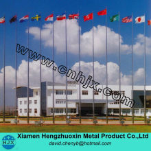China Flagpole Manufacturer, Satineless steel flagpole