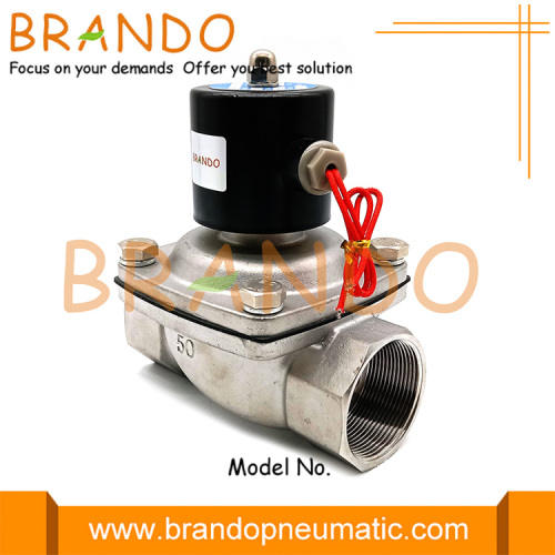 2S500-50 SUW-50 Katup Solenoid Stainless Steel Semi-Diafragma 2 &#39;&#39;