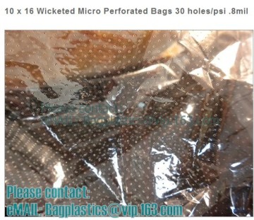 Micro perforated Bags, Micro-Perforated Bags, Food Safe Bags, Cello Bags, Bread Bags, Perforated Bag