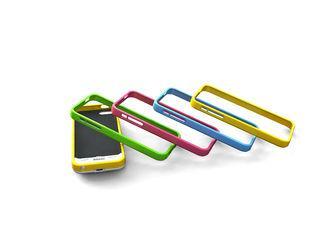Colorful Portable Power Case , High Capacity Iphone 5C Rech