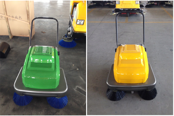 Price Electric Hand Push Walk Behind Road Street Factory Mini Sweeper Machine for Sale