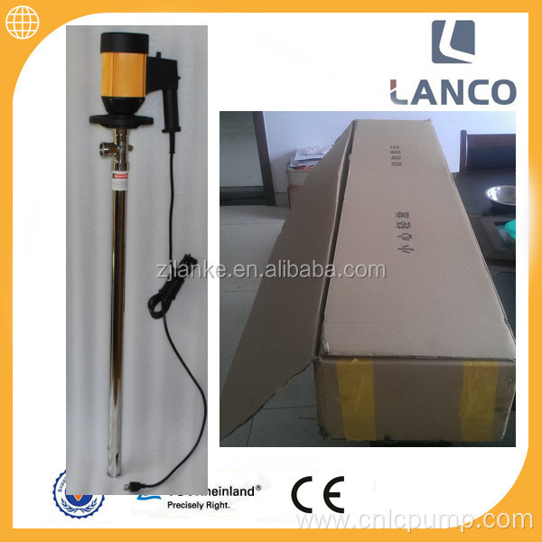 Electric oil barrel pump plastic drum pump