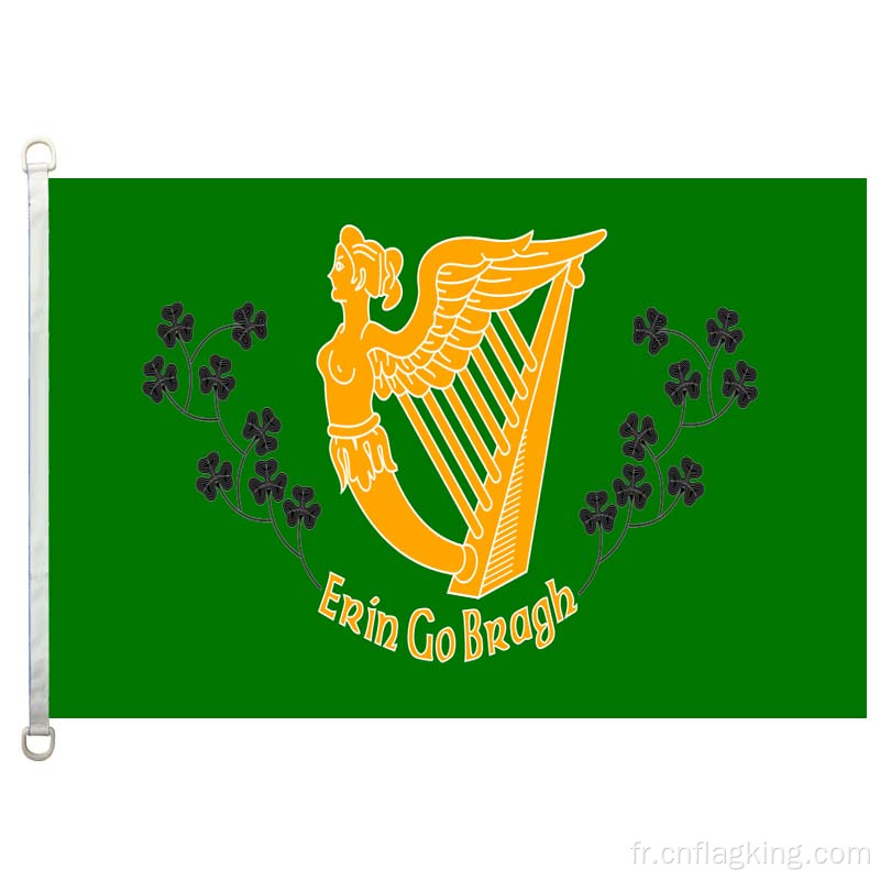 Drapeau Erin_Go_Bragh_Banner 100% polyester 90*150cm