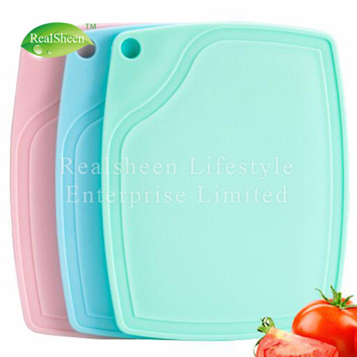 Mini Plastic Cutting Board Deep Drip Juice Groove