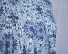 Women's shirts with front pleat