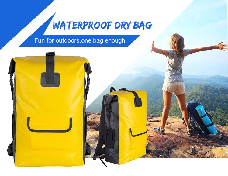 Waterproof Backpack Ocean Plastic Backpack Durable Backpack Bag