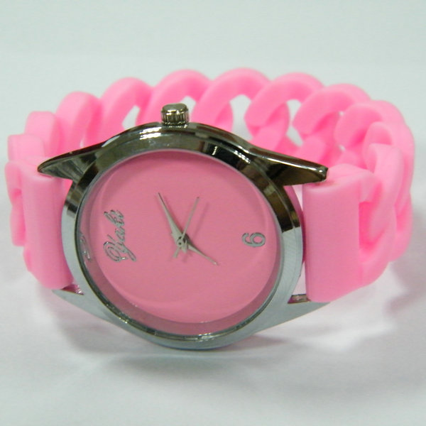 Hollow bracelet watch silicone wristwatch