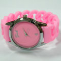 Hollow bracelet watch silicone wristwatch