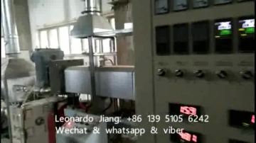 pp pe hdpe pelletizing machine line plastic dana granulating line