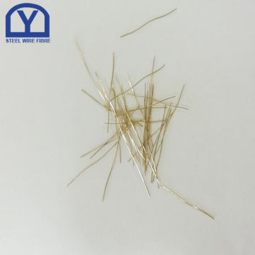 Factory Provides Copper Coated Waved Steel Fiber