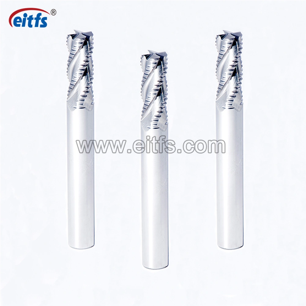 CNC Milling Cutter Solid Carbide Rough End Mill Cutting Tools for Aluminum