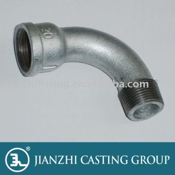 G.I. fitting - banded m&f long sweep bends