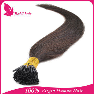 cheap real brazilian i tip human hair extensions