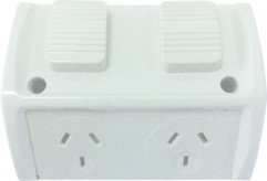 weatherproof switch socket
