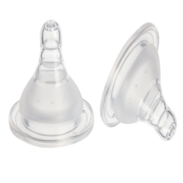 Tétine en silicone sûre pour bébé, tétine large