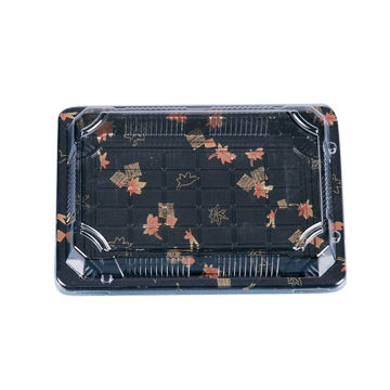 Sushi box/sushi containers/food containers, print golden patterns