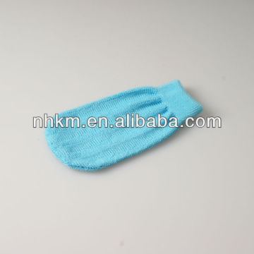 Wholesale exfoliating bath gloves nylon bath glove