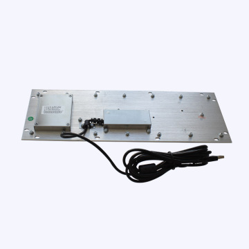 Industriell PC-tangentbord Metal Keyboard IP65 Panelmonterat tangentbord