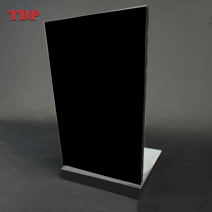 Custom Design Wholesale Black Centerpiece Acrylic Cosmetic Display Holder