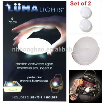 2PCS motion activated led lights pocket light Luma Lights