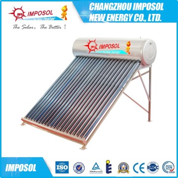 Compact Non-Pressurized Tubular Solar Heating