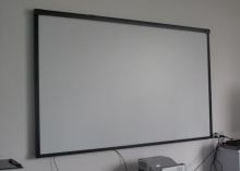 Optical Imaging Electronic Interactive Whiteboard Finger Touch For Smart Classroom