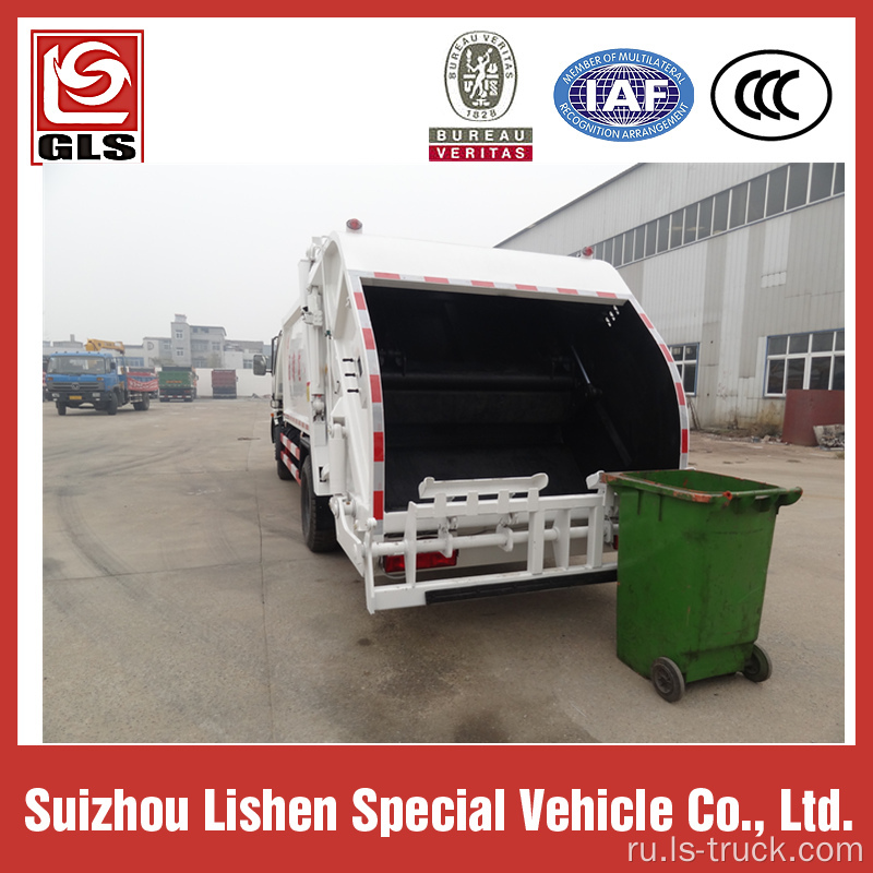 Dongfeng+waste+compactor+trucks+5M3