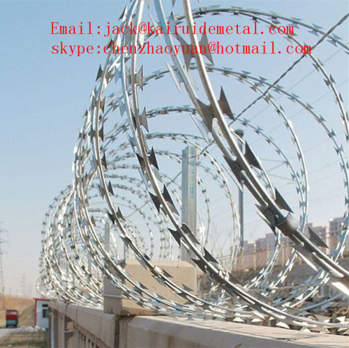 High Quality Hot Dipped Razor Barbed Wire