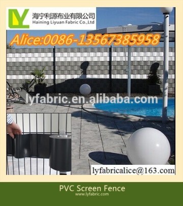 PVC fence privacy screen