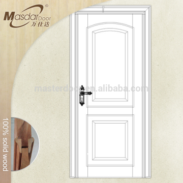 Ready made white oak wood door in Brazil