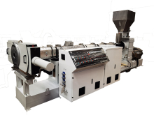 PE Wood Plastic Compounding Granulator Machine
