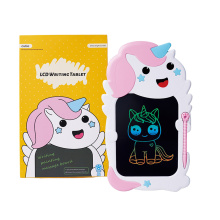 Cartoon Magnetic LCD Writing Board: A 8.5-inch Colorful LCD Unicorn Writing Tablet Toy for Kids
