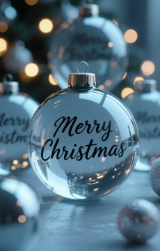 Glass ball christmas ornaments