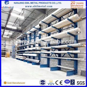 Economical storage long pipe and irregular items cantilever racking