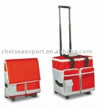foldable trolley cooler bag