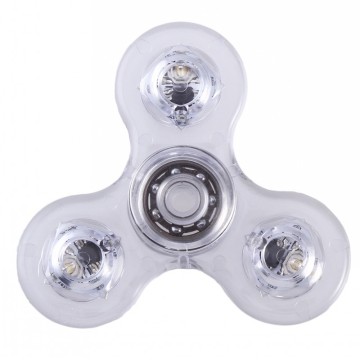 OEM Made LED Light Fidget Spinner Crystal LED Hand Spinner