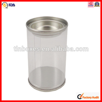 tin round plastic wholesale hot sale pvc box with custom logo